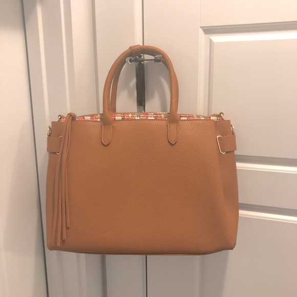 JustFab Handbags - 💖 BRAND NEW JustFab vegan leather double bag!